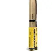 Lacquer-Finished 5A Hickory Drumsticks - Rebound Design + Bonus Pair Included