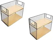 Alipis 2-Layer Makeup Shelf Desktop Organizer Kitchen Cup Rack Countertop Storage Home Decor Rack
