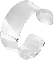 [Treasure Bay] TreasureBay Simply Stylish 925 Sterling Silver Bangle, Women's Open Cuff Bracelet