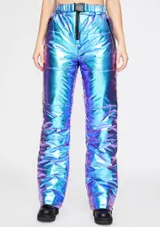 [Club Exx] Subzero Metallic Snow Pants