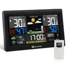 Wireless Weather Station with Outfdoor Sensor 8.8'' LCD Digital Thermometer Hygr