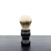 WCS Beacon Shaving Brush, Silvertip, Black