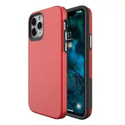 For iPhone 12 Pro/12 Case, Shockproof Protective Cover Red