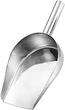 iplusmile Stainless Steel Ice Shovel Popcorn Scoop Rice Scoop Flour Shovel Multi-purpose Comfortable Handle