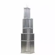 Willis Tower (formerly Sears Tower) Wire Model