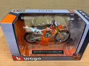 JEFFREY HERLINGS REDBULL KTM 450 SX-F 1:18 Motocross MX Toy Model Bike Orange