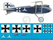 Peddinghaus 1/48 Albatros D.I Markings Hans Bethge Jasta 30 France 1916 WWI 4379