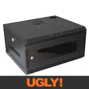 4U 4RU Server Network Data Rack LAN Cabinet 19" 19 Inch Wall Mount 450mm Deep