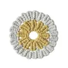Pot Mat Attractive Wide Application Heat Insulation Braided Place Pad