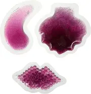 Ipetboom Eye Mask 3pcs Cold/hot Therapy Packs Face Pad for Dark Circles Pads Soothing Reusable Therapy Pads