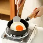 CastIron Oil Pouring Pan Small Frying Saucepan Seasoning Milk Pan Mini Soup Pot`