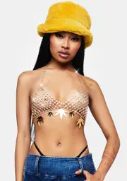 [Amarachi] Acapulco Gold Chain Bra