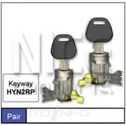 Nice Door Lock Barrel - Pair, NDL133A
