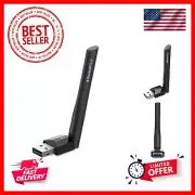 USB Bluetooth Adapter for PC, Bluetooth 5.3 Long Range Receiver, Plug and Pla...