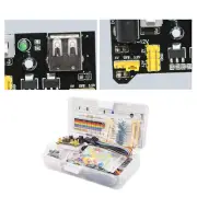 830Pcs DIY Electronic Starter Kit for Arduino UNO R3 with Breadboard Component