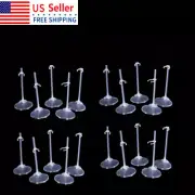 20 Pcs Plastic Doll Stand Display Holder Accessories For Do;D6