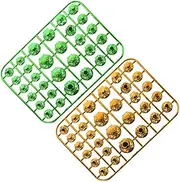 2 Sets Engine Bolt Caps Covers for Motorcycle Racing Modification Screw Caps and Security