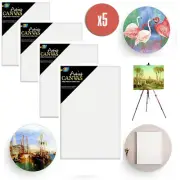 5 x Artist Blank Canvas Assorted Size Large Range Wholesale Bulk Art Supplies
