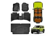 3D Floor Mats Boot Liner for Suzuki Jimny XL 5-Door 2023-2025 Manual Transmission All Weather Heavy Duty Cargo Car Trunk Luggage Tray