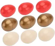WOONEKY 9pcs Toy Box Empty Eggshell Capsule Toy Box for Boys and Girls Easter Party Favor Decorative Egg Hunt
