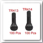 LOT 200 (100 x TR 413) / ( 100 x TR414) Snap-In Tire Valve Stem