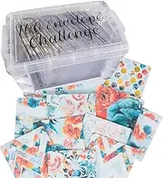100 Box Envelope Challenge, 100 Envelopes Economical Bider-Saving Savers, Easy and Fun to Save $5,050 in 100 Days for Budget and Savings Planner