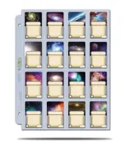 10 Ultra PRO 16-Pocket Binder Album Folder Pages X-Wing Mini American 41 x 63mm