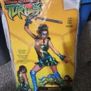 Ninja Turtles Leonardo Female Adult Sz. Small 4-6 Costume Halloween Dress-up