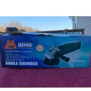 Angle Grinder QIMO QM81001 100 MM Corded Electric never used New In Box WORKS