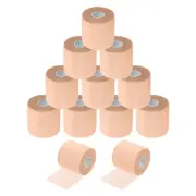 12 Rolls 30 Yards Foam Pre Wrap Athletic Tape Sports Prewrap, Ecru