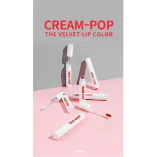 Candylab Creampop The Velvet Lip Color 超級啞光防漂霜 4.5g 💋