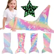 Lightweight Mermaid Blanket Kids Mermaid Blanket Mermaid Blanket for Toddlers