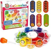 Cocomelon Color Science Kit - 5 Kids Science Experiments of Mixing, Sorting and Counting - Color Chemistry Lab Set for Kids - Educational Learning STEM Science Kits & Toys Gifts for Boys Girls Age 3+