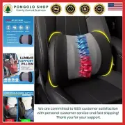 Universal Fit Lumbar Support Pillow for Car & Chair - Relief for Lower Back Pain