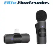 Boya BY-V1 Wireless Lavalier Microphone for iPhone iPad
