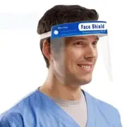 Safety Full Face Cover Face Shield Clear Washable FaceShield Anti-Splash