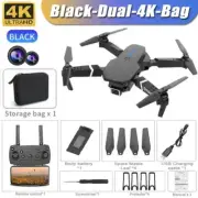 E88Pro RC Drone 4K Professinal With 1080P Wide Angle Dual HD Camera