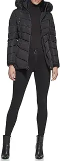 [GUESS] Women's Cold Weather Hooded Puffer Coat