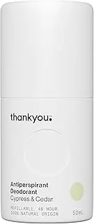 Thankyou Cypress and Cedar Antiperspirant Deodorant 50 ml