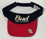Dale Earnhardt Jr Nascar Budweiser Racing Vtg Sun Visor SnapBack Sports Hat Cap