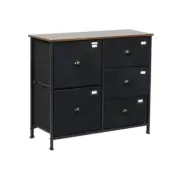 5 Drawer Storage Tower Cabinet Chest