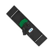 SYR Foldable/Folding Snapper Floor Flat Mop 41cm Head Cleaner/Cleaning Green
