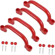 GANAZONO Set of 4 Boys and Girls Climbing Grab Handles Playground Non-Skid Grip Swing Kit