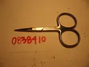 MDS0838410 KONIG IRIS STRAIGHT LARGE RINGS SHARP SCISSORS 4"