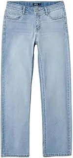 [Name It] JJXX Girls' Nlftariannes DNM Lw Straight Pant Noos, Light Blue (Light Blue Denim)