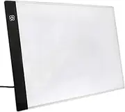 LED Lighted Tracing Board A4 Size Drawing Board with Brightness Controlled Touch Button and 1.5m USB Cable