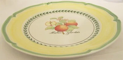 VILLEROY & BOCH FRENCH GARDEN VALENCE MALUS SYLVESTRIS 10" DINNER PLATE