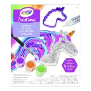 Crayola Kids Creations Unicorn Air Dry Modelling Clay Childrens DIY Kit 96m+