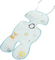 SWOOMEY Multi Functional Stroller Liner Pad Breathable Cooler Mat for Seats Adorable Animal Pattern for Fits Standard Car Seats Strollers