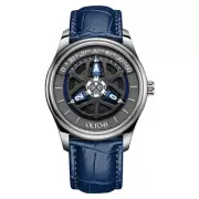 Olto-8 King 3D Satellite Hour Wheel Automatic Ocean Blue